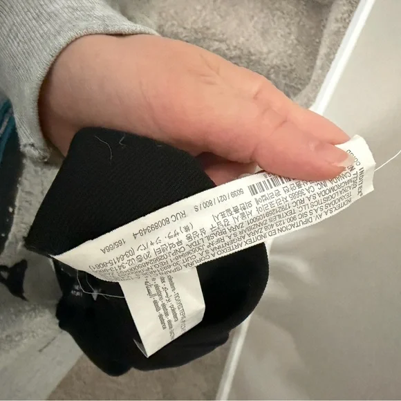 Zara Slim Front Slit Pants Size S Quiet Luxury Office Siren - Picture 8 of 8